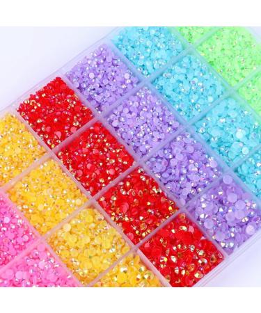 yuoseg AB Nail Rhinestone Boxed DIY Resin Jelly Diamond Symphony Phone Case Accessories Jewelry Accessories Diamond Sticker - Buy Online on GoSupps.com