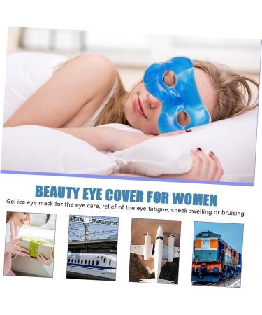 POPETPOP Ice Eye Mask Hot Eye Mask Sleeping Eye Mask Cold Hot Compress Mask Ice Gel Eye Covers Gel Eye Mask Cooling Eye Cover Eye Massaging Cover Hot and Cold Compress Plastic - Buy Online on GoSupps.com