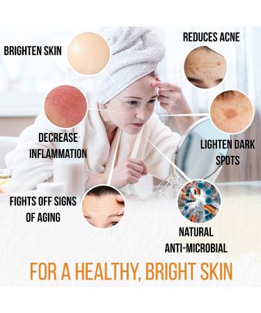 Turmeric Soap Bar for Face & Body - Skin Brightening, Dark Spot Treatment, Acne Reduction - 5oz Bar for All Skin Types - Buy Online on GoSupps.com