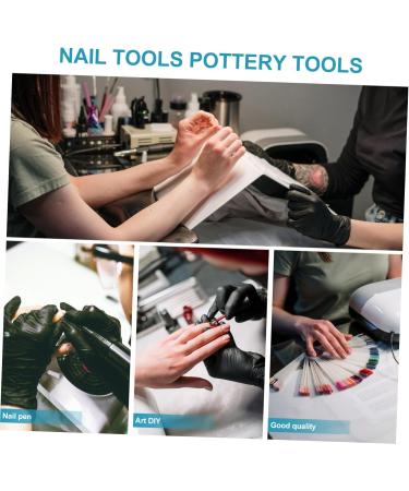 minkissy 1 Set Nail Pen Nail Art Needle Pen Nail Point Drill Pen Dotting Tools Nail Art Wax Pencil for Nails Pro Tools Acrylic Nail Tools Manicure Pen Supplies Silicone Draw a Line Stylus 15x1x1cm Blue - Buy Online on GoSupps.com