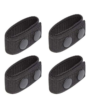 Nylon Duty Belt Keeper With Double Snaps
