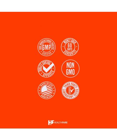 Healthfare Glutathione Supplement 1000mg | Reduced GSH Antioxidant | 98%+ Highly Purified | 150 Vegan Capsules | Immune & Detox Support | Non-GMO Gluten-Free | Made in USA 150 Count (Pack of 1) - Buy Online on GoSupps.com