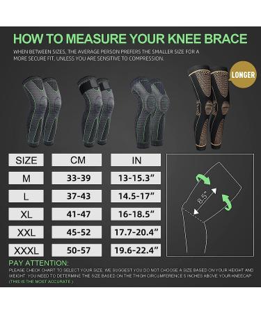 Compression Leg Sleeves for Men and Women - Black - 3X-Large (1 Pair) - Buy Online on GoSupps.com