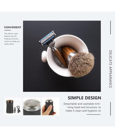 MAGICLULU Electric Shaver & Beard Trimmer Set for Men - 3D Floating Design Ideal for Face & Body Grooming | International Shipping Available - Buy Online on GoSupps.com
