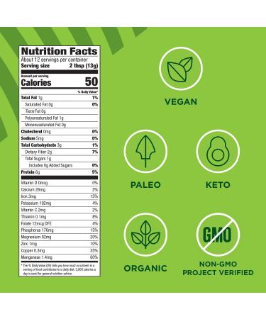 Manitoba Harvest Organic Hemp & Matcha Powder 5.5 oz | Energy Protein Blend with 6g Protein & 2g Fiber | Matcha Powder for Smoothies | Vegan & Non-GMO | 56g Caffeine - 5.5 Ounce - Buy Online on GoSupps.com