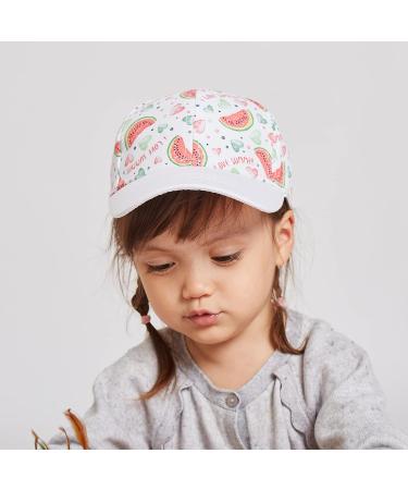 LANGZHEN Kids 100% Cotton Adjustable Baseball Cap Hat - M Watermelon - Buy Online on GoSupps.com
