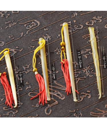 SSWERWEQ Ear wax removal tool Ear Wax Pickers Sheep Horn Earpick Wax Remover Curette Ear Pick Cleaner Ear Cleaner Spoon Care Ear Clean Tool (Size : Small) - Buy Online on GoSupps.com