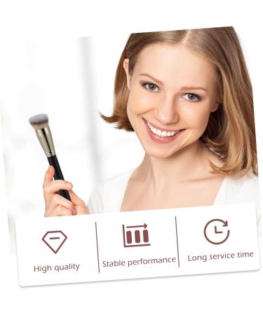 DOITOOL Makeup Brush Foundation Brush Foundation Brush for Cream Foundation Makeup Foundation Brush Blush Makeup Brush Portable Makeup Brush Miss Supplies Bevel Artificial Fiber - Buy Online on GoSupps.com
