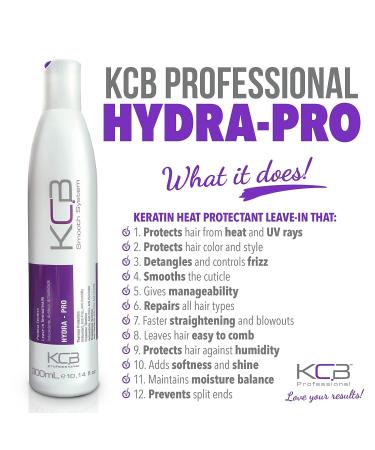 KCB Smooth Hydra-PRO Leave-in Heat Protectant Mask - Aloe Vera, Grape, Acerola, Sea Moss & Sea Kelp Treatment - Buy Online on GoSupps.com