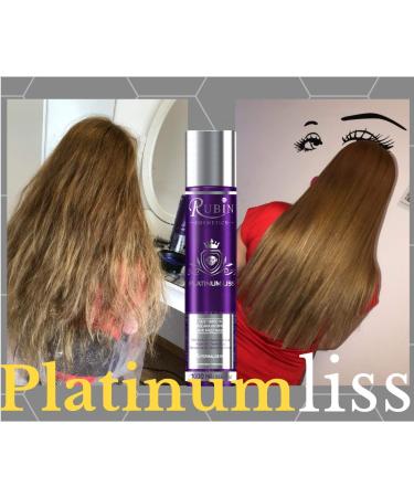 Platinum liss Brazilian Keratin Hair Treatment Smoothing and protein treatment 0% formaldehyde 1000 ml/1 liter for light colored hair. - Buy Online on GoSupps.com