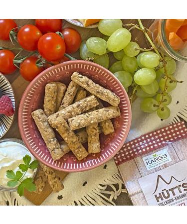 Buy Dr.Karg s Huts Wholesale Nibbing Caraway & Sea Salt Biscuits Vegan Wholemeal Oven-Baked Additive-Free | 12x125g - Buy Online on GoSupps.com