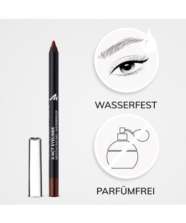 Manhattan X-act Eyeliner Pen - Waterproof Brown Eyeliner in Moccacino 94Z | 1g Pack for Perfect Eyeliner Looks - Buy Online on GoSupps.com