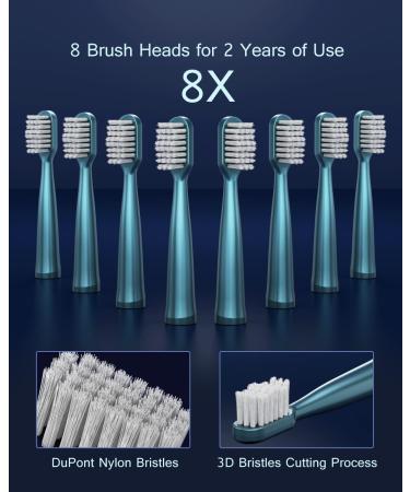 USB Rechargeable Sonic Electric Toothbrush for Adults | 5 Modes | High Vibration Teeth & Gum Care | Soft Dupont Brush Heads - Buy Online on GoSupps.com