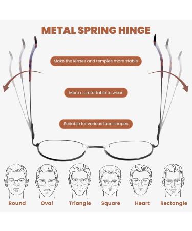 Progressive Reading Glasses for Men & Women - Blue Light Blocking Photochromic Multifocus Readers - Premium Black 2.5x Transition Sunglasses - Buy Online on GoSupps.com