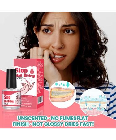 Anti Nail Biting Nail Polish Quick Drying Nail Biting Prevention No Bite Nail Polish Stop Biting Nail Nail Biting Prevention for Adults Clear Anti Nail Biting Polish Stop Nail Biting Nail Varnish - Buy Online on GoSupps.com