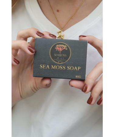 Sea Moss Soap made with wild crafted Sea Moss from Grenada. Vegan | Organic | Handmade | Eco (Sea Moss) - Buy Online on GoSupps.com