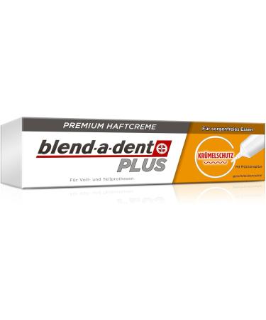 Blend-a-dent PLUS Crumb Protection Adhesive Cream - Premium Formula Pack of 3 (3 x 40g) for Strong Hold & Comfort - Buy Online on GoSupps.com