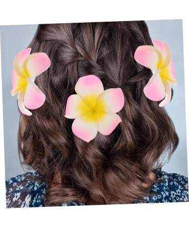 Beatifufu 1pc Hawaii Decor Hair Accessories for Bride Floral Decorations Bride Insert Comb Flowers Decoration Bridal Hair Comb Floral Headpiece Pearl Trim Pink Wedding Hair Piece Women's - Buy Online on GoSupps.com