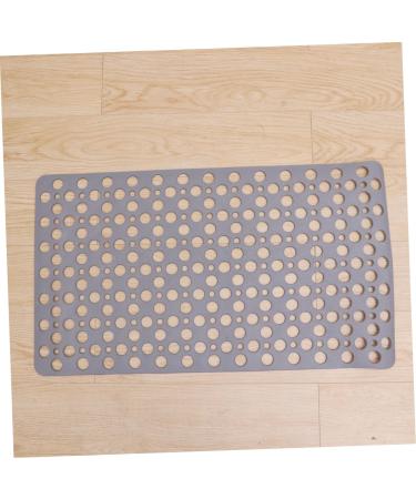 Alipis 1pc Bath Mats for Tub Floor+mats+for+Home Suction Bathroom Mat Bathtub Mat Carpet Sucker Square Grey 75*43cm - Buy Online on GoSupps.com