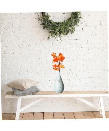 TOPBATHY 12 Pcs Artificial Maple Leaf Twig Cutting Decorations for Home Simulation Maple Branch Decor Thankgiving Leaves Spray Fake Twig Stem Flower Party Leaves Autumn Plastic Accessories - Buy Online on GoSupps.com