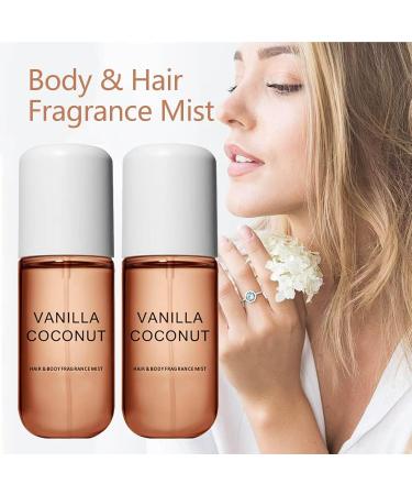 Vanilla Coconut Perfume Vanilla Skin Perfume Vanilla Skin Body and Hair Fragrance Mist Vanilla Body Spray for Women Travel Size Long Lasting Vanilla Perfume Spray (MOON STONE) - Buy Online on GoSupps.com