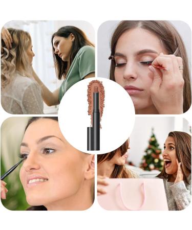  Generisch Cream Eyeshadow Stick Eye Light Stick Waterproof Multicolor Eyeshadow Pencils Cream Shimmer Matte Makeup Applicator Palette - Buy Online on GoSupps.com