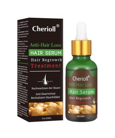 Hair growth serum anti-hair loss hair rumbling women hair loss and hair treatment hair serum new hair growth stimulates promotes thicker fuller and faster growing hair (30ml)