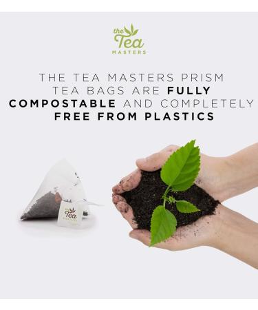 The Tea Masters Prism Teabags - Peppermint (1x50) - Buy Online on GoSupps.com
