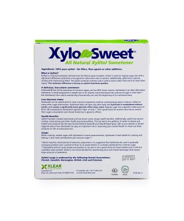 Xlear Xylosweet Packets 100-Count (3-Pack) - Natural Sweetener - Sugar Substitute - Buy Online on GoSupps.com