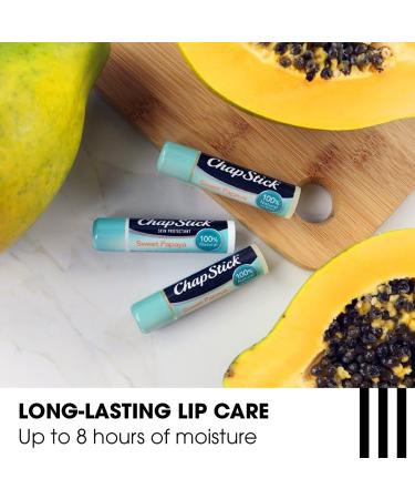 ChapStick Papaya 100% Natural Lip Butter Tube Lip Balm - 0.15 Oz Non-Tinted Sweet Papaya Sweet Papaya 0.15 Ounce (Pack of 1) - Buy Online on GoSupps.com