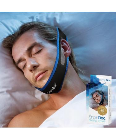 SnoreDoc(TM) Anti Snoring Chin Strap - Effective Snore Relief & Sleep Aid - Buy Online on GoSupps.com