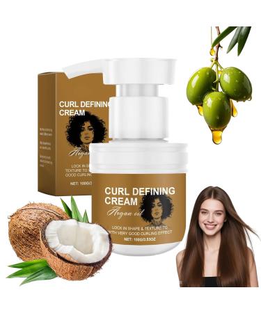 Juadnic Curl Cream Curl cream natural curls moisturizing curl care natural curls with shea butter and coconut oil defined supple curls antifrizz and vegan hair care 100