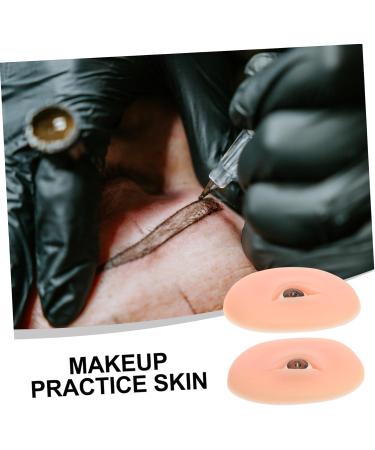 PAMINGONO 1 Pair fake eye makeup model silicone makeup skin eye model 7.70X5.50X2.00CM As Shown - Buy Online on GoSupps.com