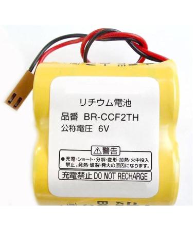 WELLVEUS 8 Pack BR-CCF2TH 6V 5000mAh Battery - Compatible with Fanuc A98L-0001-0902/A98L-0031-0006 PLC - International Shipping Available - Buy Online on GoSupps.com