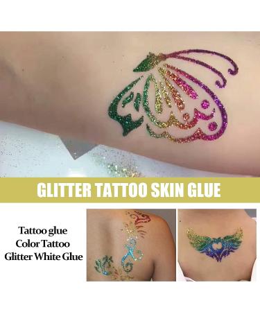 3 PCS Skin Glue for Glitter Tattoos 8ml | Water-Soluble Glitter Tattoo Adhesive for Halloween, Carnival, Theme Parties & Make-up Artists - Buy Online on GoSupps.com