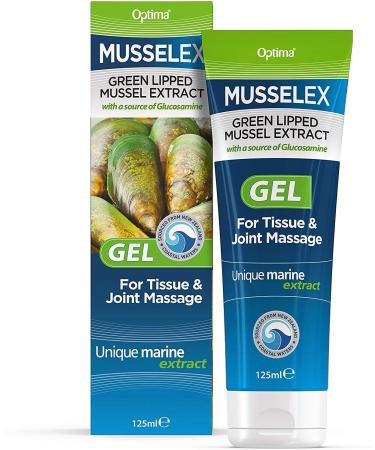 Optima Musselex Gel - Green Lipped Mussel Extract 125 ml (Pack of 3)