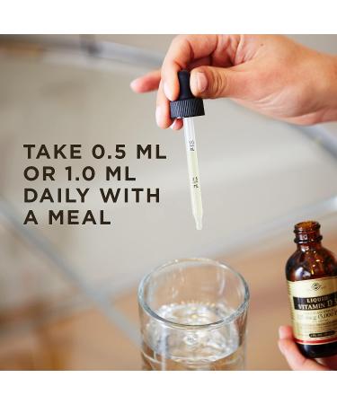 Solgar Liquid Vitamin D3 125 mcg (5,000 IU) - 2 fl oz | Natural Orange Flavor | Supports Bone Health & Immune System - 59 Servings - Buy Online on GoSupps.com