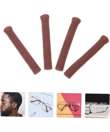 Osaladi 4-Piece Spy Sleeve for Glasses - Knit Ear Hangers & Brillen Bracket Covers - Ideal Glass Temple Slippeak Solution - Buy Online on GoSupps.com