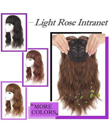 Natural Invisible Water Ripple Wig with Air Bangs Head Overhead 3D Bangs - White Hair Brown-black - Buy Online on GoSupps.com