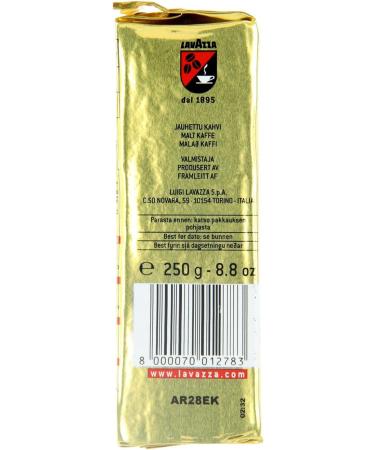  Lavazza Lavazza Qualit Oro Ground Coffee 5 x 250 g - Buy Online on GoSupps.com