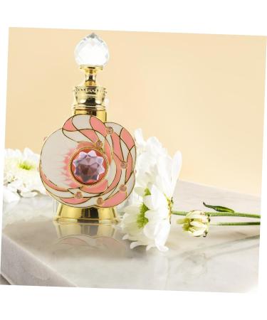 Ipetboom container empty bottle Metal filling middle eastern perfume middle East travel perfume bottle grace essential oil bottle bulk perfume container vial perfume bottle pink - Buy Online on GoSupps.com
