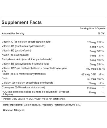 Buy Andrew Lessman Coenzyme Q-10 200 Plus PQQ - Supports Heart Brain & Cellular Energy - No Additives - 30 Capsules - Buy Online on GoSupps.com
