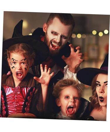 Lurrose 60 STK Halloween Teeth - Realistic Cosplay Werewolf Teeth for Parties | Artificial Plastic Tubs - Buy Online on GoSupps.com