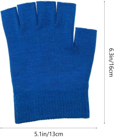 minkissy 6 Pairs Gel Gloves Hand Moisture Gloves Gel Cotton Moisturizing Gloves Fingerless Mittens Lotion Gloves Spa Gloves Cosmetic Moisturizing Gloves Miss Heel Socks Daily Use Knitting - Buy Online on GoSupps.com