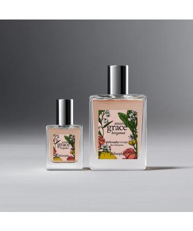 philosophy amazing grace bergamot eau de toilette - bright & floral women's perfume - with notes of bergamot lily of the valley & musk - long lasting fragrance eau de toilette 0.5 Fl Oz (Pack of 1) - Buy Online on GoSupps.com