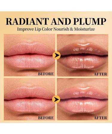 2PCS Honeynoir Honey Lipstick Lip Balm Set | Sheer Hydrating Lipstick for All Skin Tones Nourishing Lip Balm | Natural Lip Care for Dry Lips | Long-Lasting Moisturization Non-Sticky(Black & Pink) - Buy Online on GoSupps.com