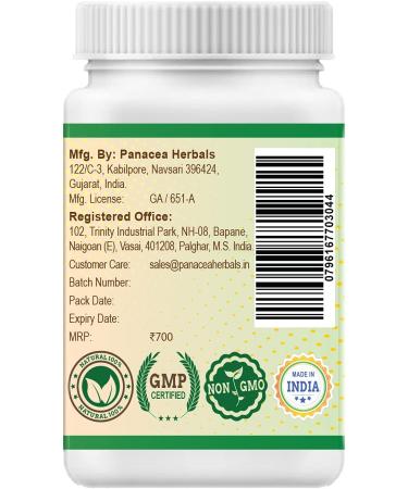 Panchaveda Panacea Herbals Rauwolfia Serpentina Capsules - 120 Count 400mg Veg Caps | Sarpagandha Vati Indian Snakeroot Supplement - Buy Online on GoSupps.com
