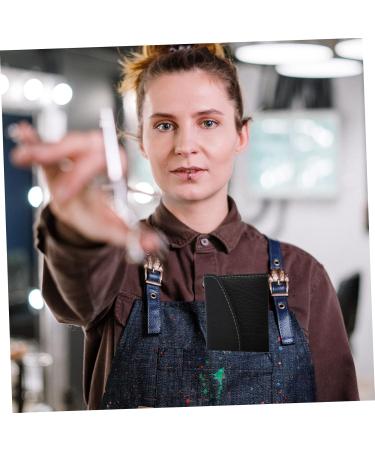 Beavorty 3-Pack Black Scissor Pocket Holder | Hairdresser Shear & Hairdryer Bag | Folding Leather Salon Holster 24x21.8cm - Buy Online on GoSupps.com