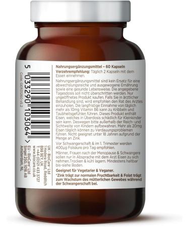 BioCare Methyl Multi Pregnancy - Dietary Supplement for Conception Pregnancy & Breastfeeding | 60 Capsules - Buy Online on GoSupps.com