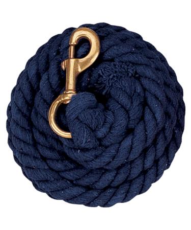 Weaver Leather Cotton Lead Rope Navy